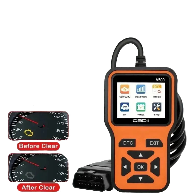 Car OBD2 Scanner Diagnostic Tool Code Reader Car Voltage Tester Engine Fault Code Scanner Charging Tester Diagnostic