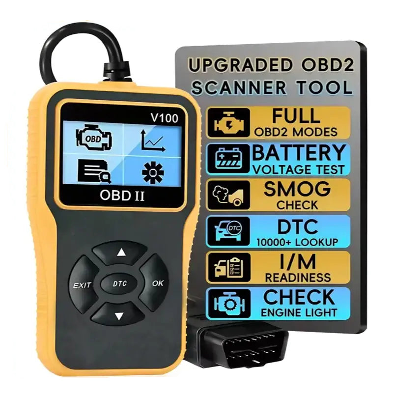 Car OBD2 Scanner Diagnostic Tool Code Reader Car Voltage Tester Engine Fault Code Scanner Charging Tester Diagnostic