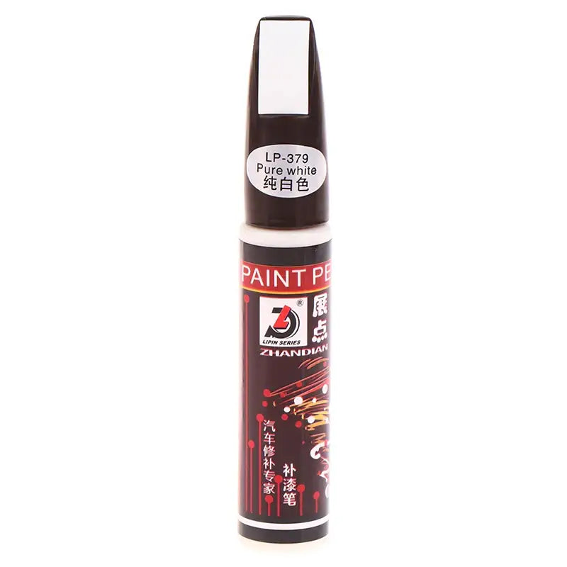 Car Scratch Repair Pen – Clear Coat Touch-Up Applicator - Pure White - HBC
