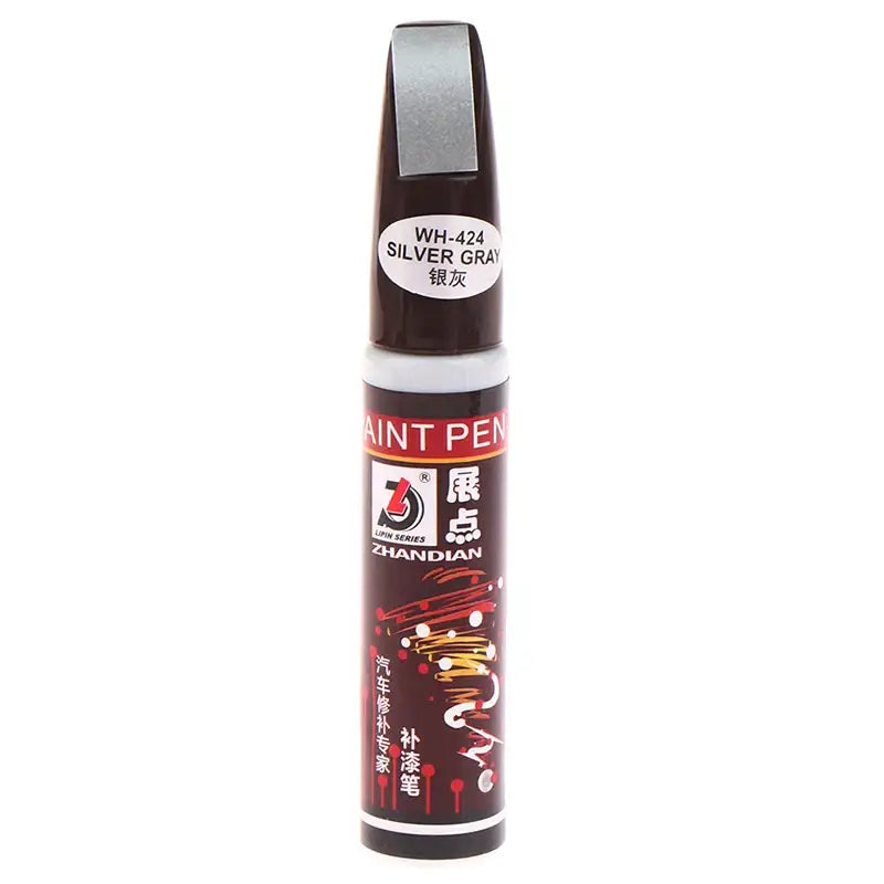 Car Scratch Repair Pen – Clear Coat Touch-Up Applicator - Silver Grey - HBC