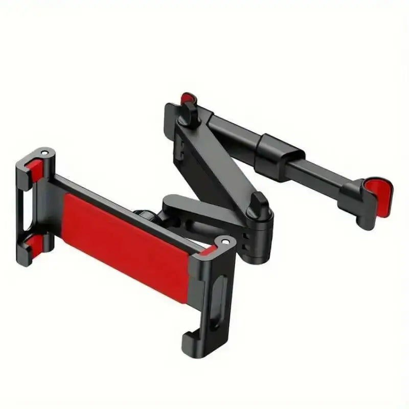 Car Tablet Holder - Headrest Mount Cradle for iPad Air Mini and 4.7-12.9’’ Devices - Red