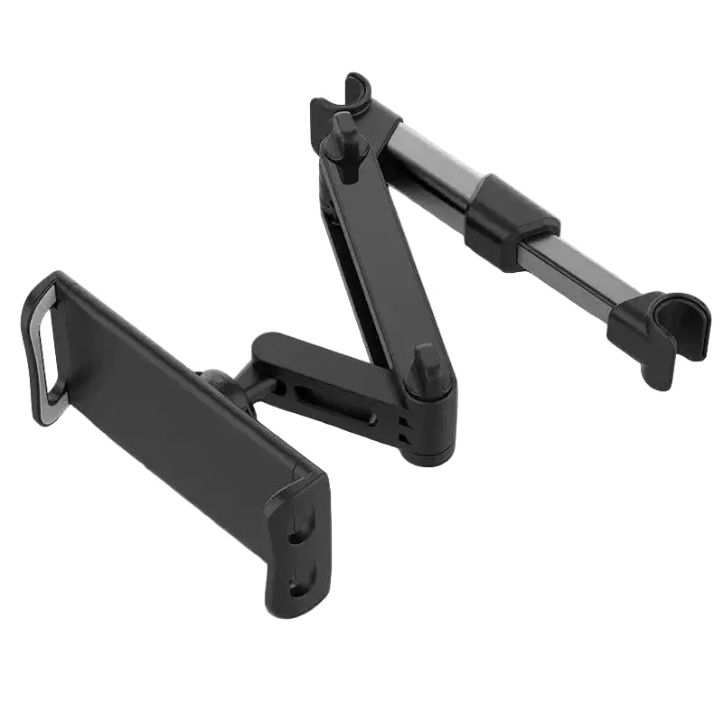 Car Tablet Holder - Headrest Mount Cradle for iPad Air Mini and 4.7-12.9’’ Devices - Black