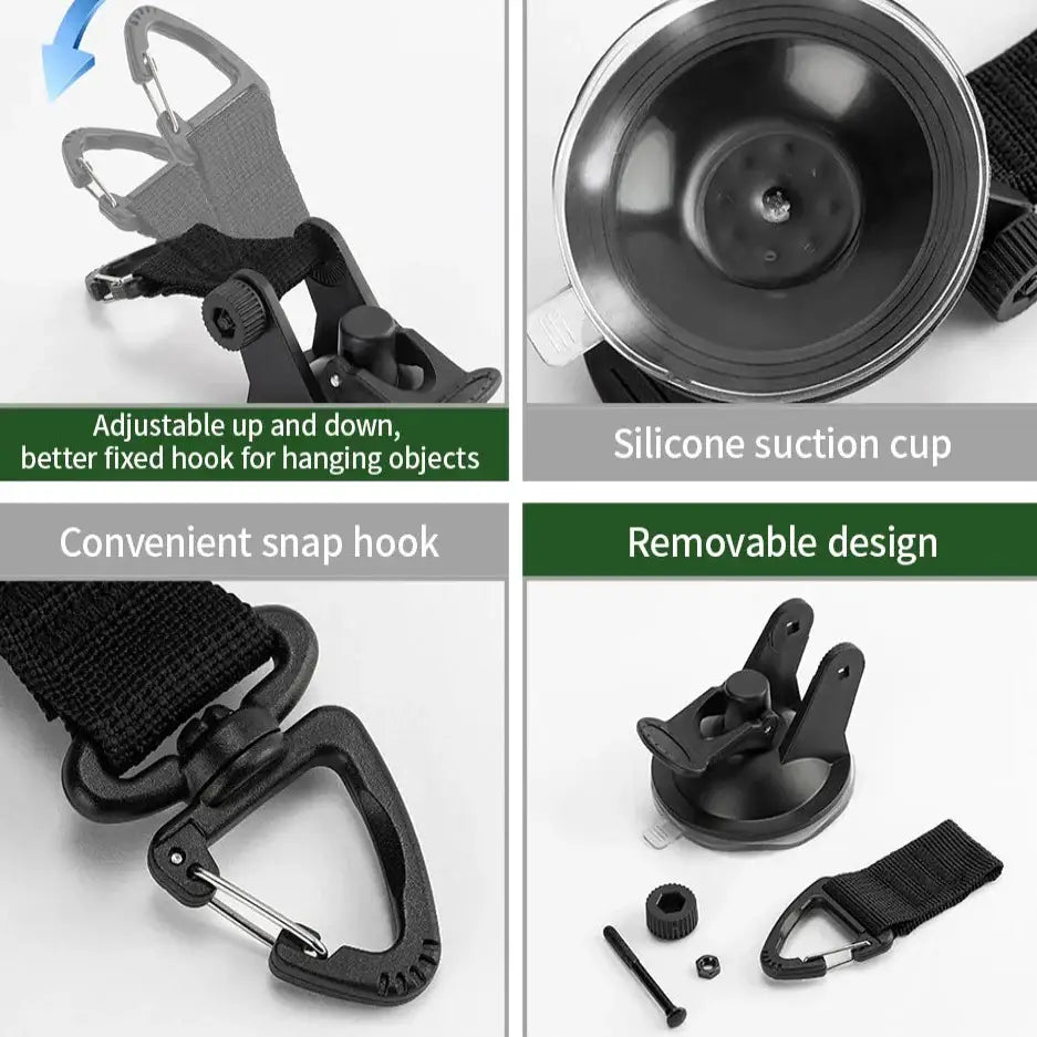 Car Tent Suction Cup Awning Anchor Hooks (different sets available) - SS