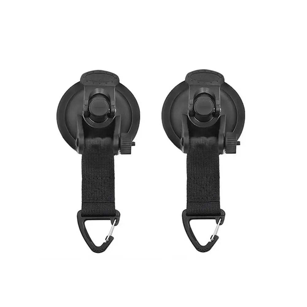 Car Tent Suction Cup Awning Anchor Hooks (different sets available) - Camping Accessory / Suction Cup Buckle / 2pcs - SS