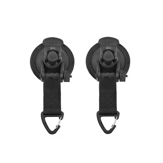 Car Tent Suction Cup Awning Anchor Hooks (different sets available) - Camping Accessory / Suction Cup Buckle / 2pcs - SS