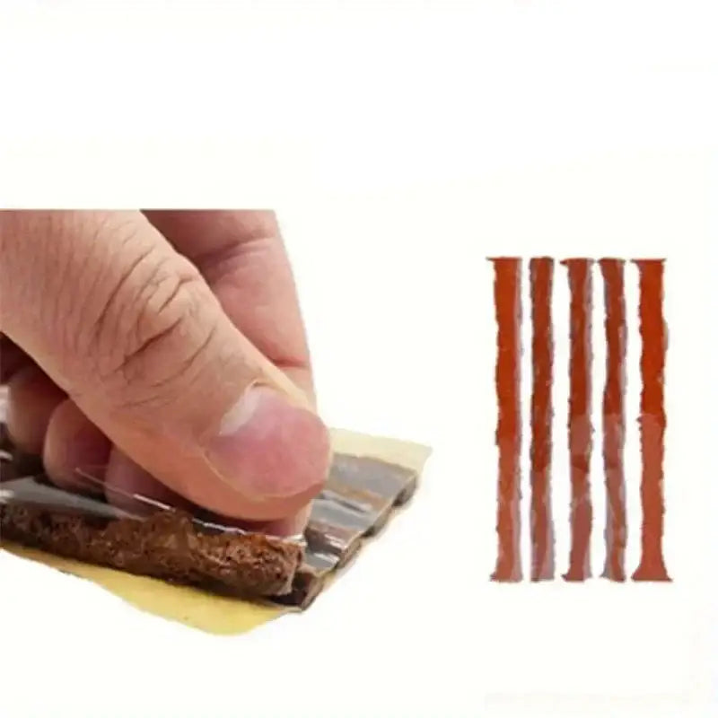 Car Tyre Repair Kit with Durable Strips & Super Glue - HBC