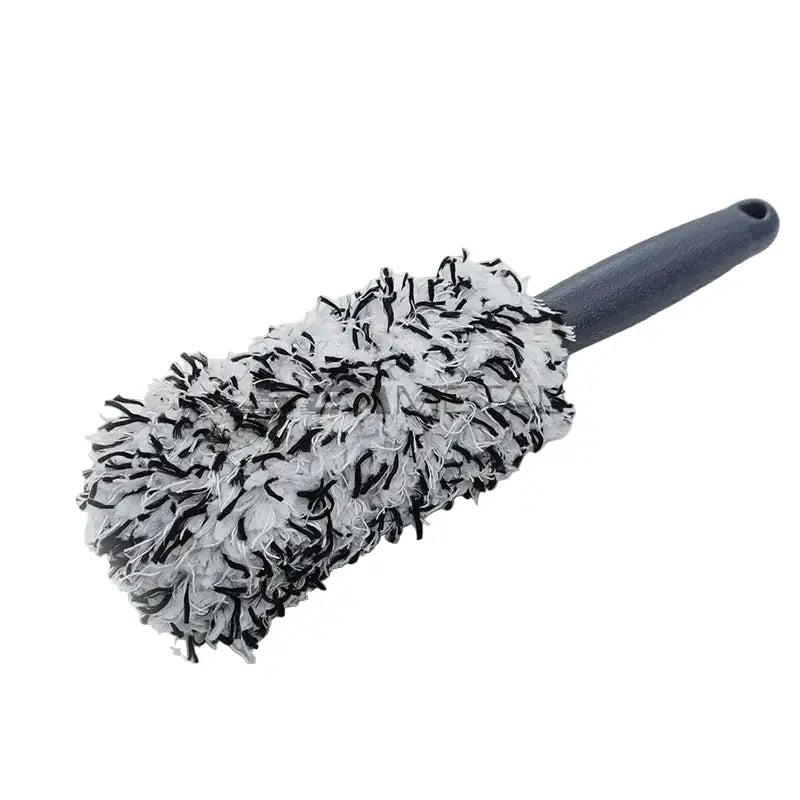 Car Wheel Cleaning Brush (2 colours available) - Black - HBC
