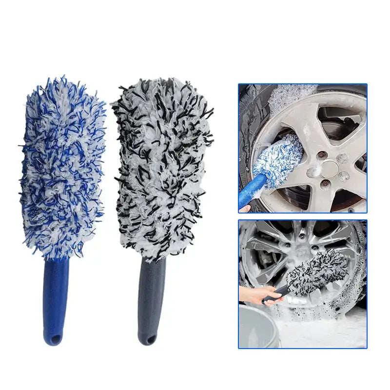 Car Wheel Cleaning Brush (2 colours available) - HBC