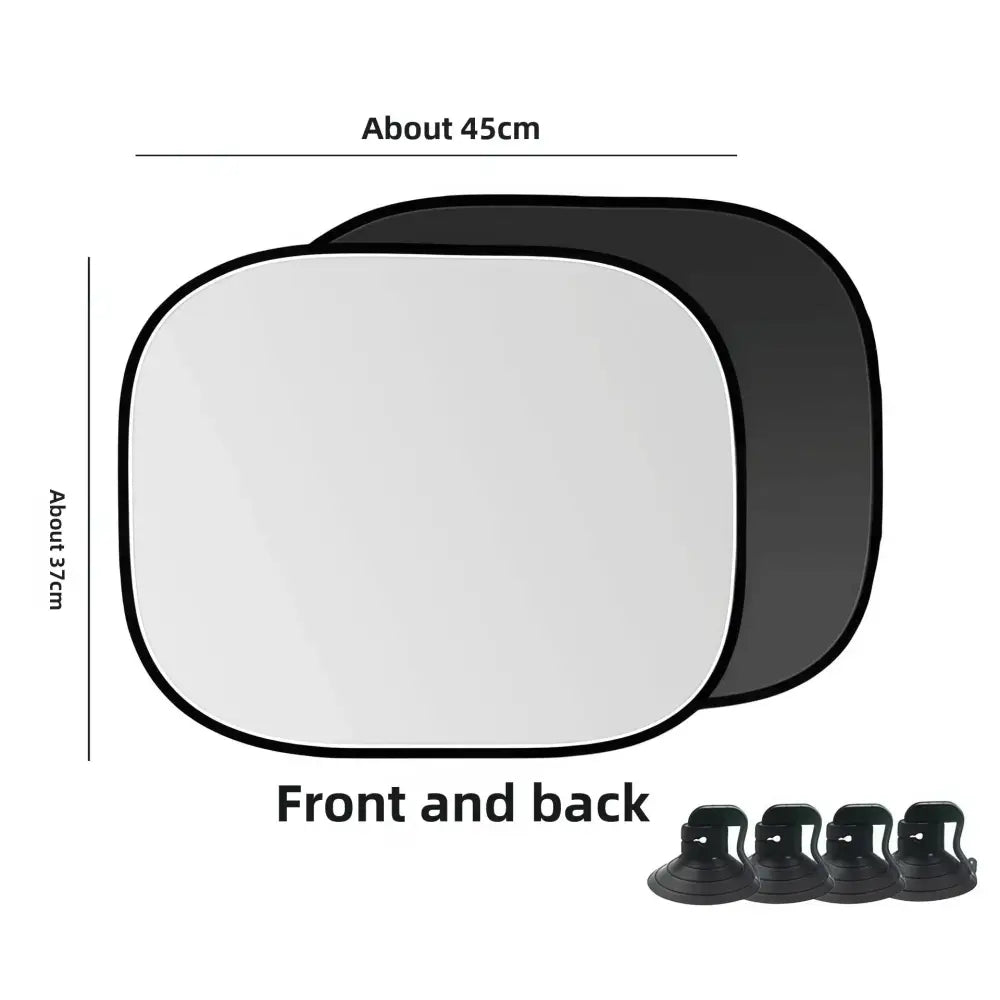 Car Window Sunshade Cover – Folding - A - HBC