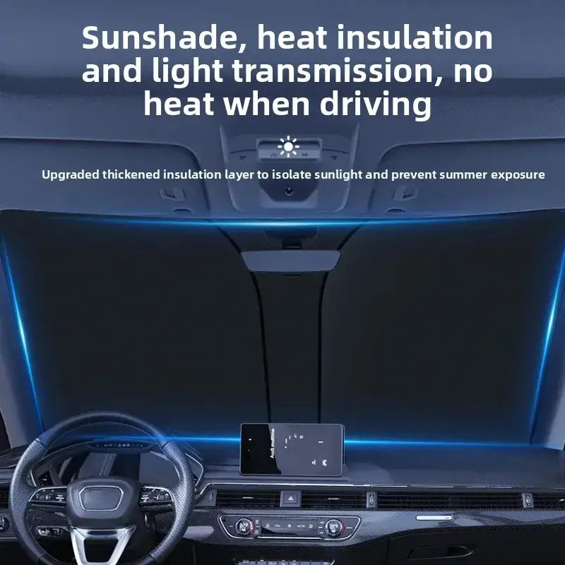 Car Window Sunshade Cover – Folding - HBC