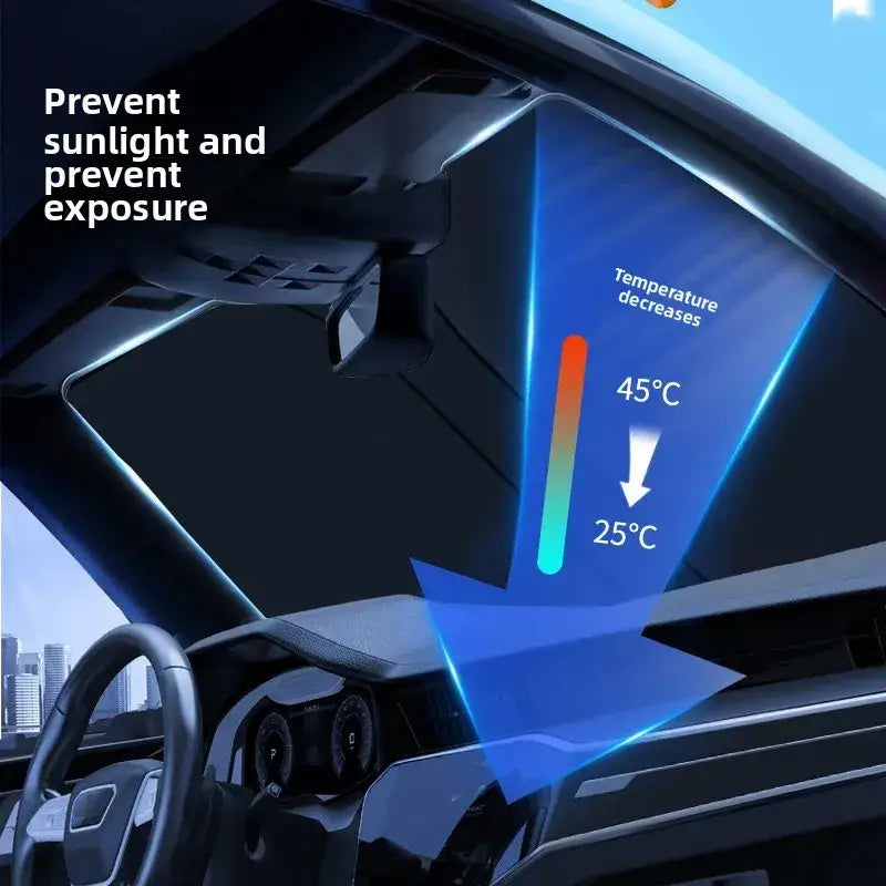 Car Window Sunshade Cover – Folding - HBC