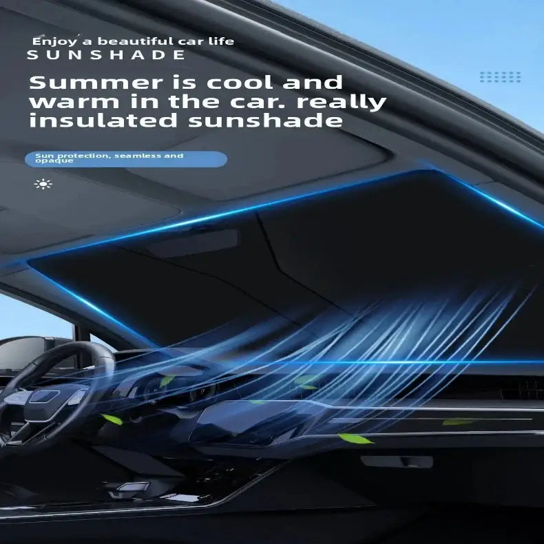 Car Window Sunshade Cover – Folding - HBC