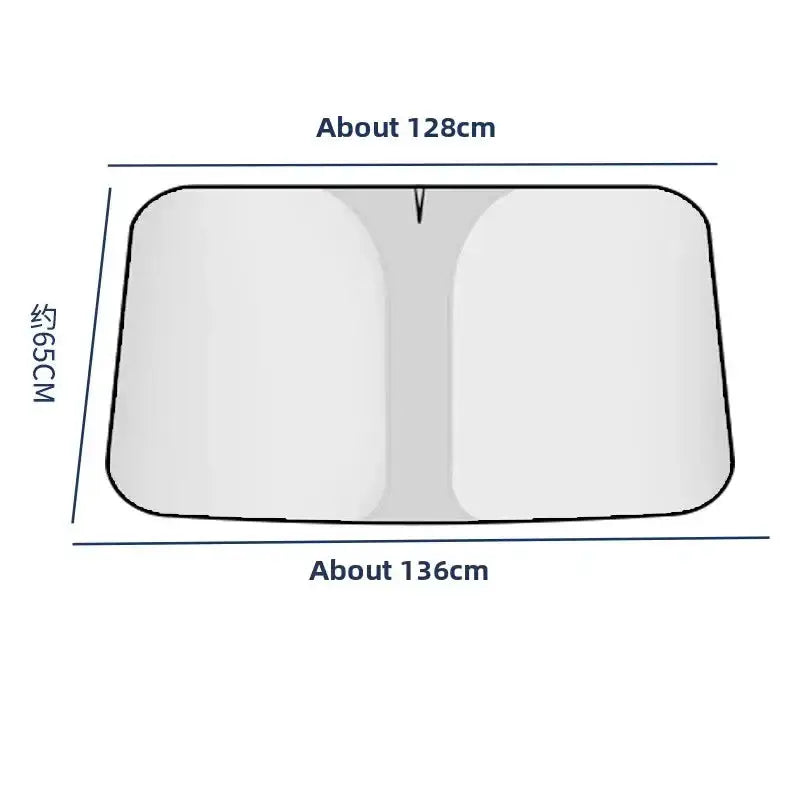 Car Window Sunshade Cover – Folding - S - HBC