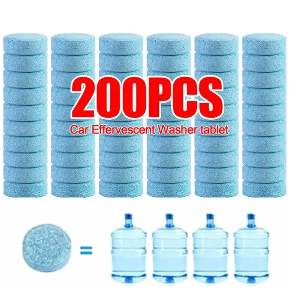 Car Windscreen Cleaner - Effervescent Tablets (available in different quantities) - 200PCS - HBC