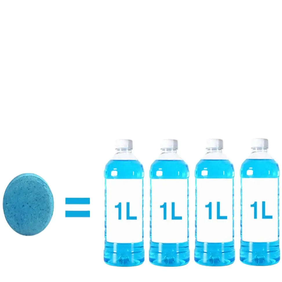 Car Windscreen Cleaner - Effervescent Tablets (available in different quantities) - HBC