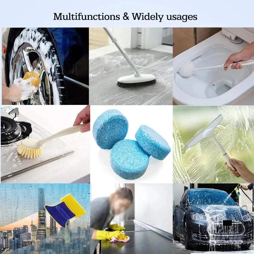 Car Windscreen Cleaner - Effervescent Tablets (available in different quantities) - HBC