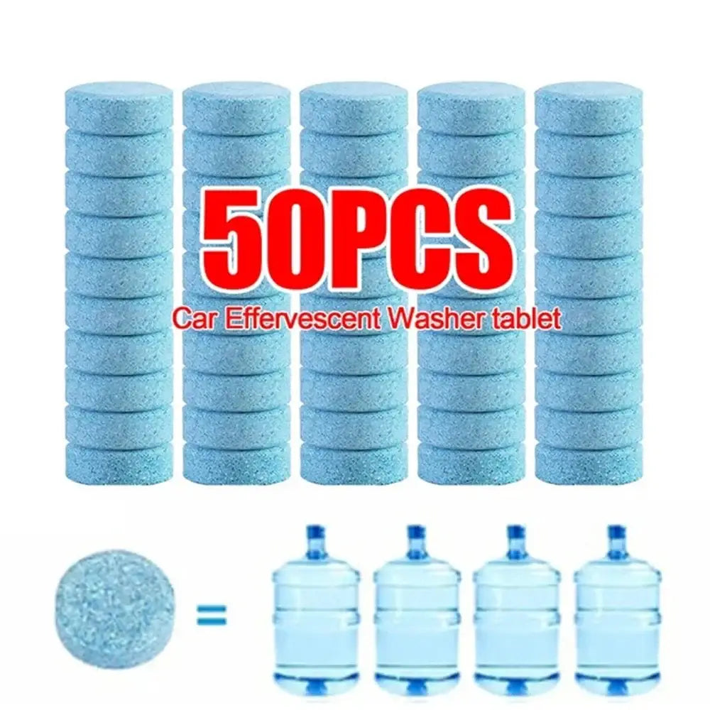 Car Windscreen Cleaner - Effervescent Tablets (available in different quantities) - 50PCS - HBC