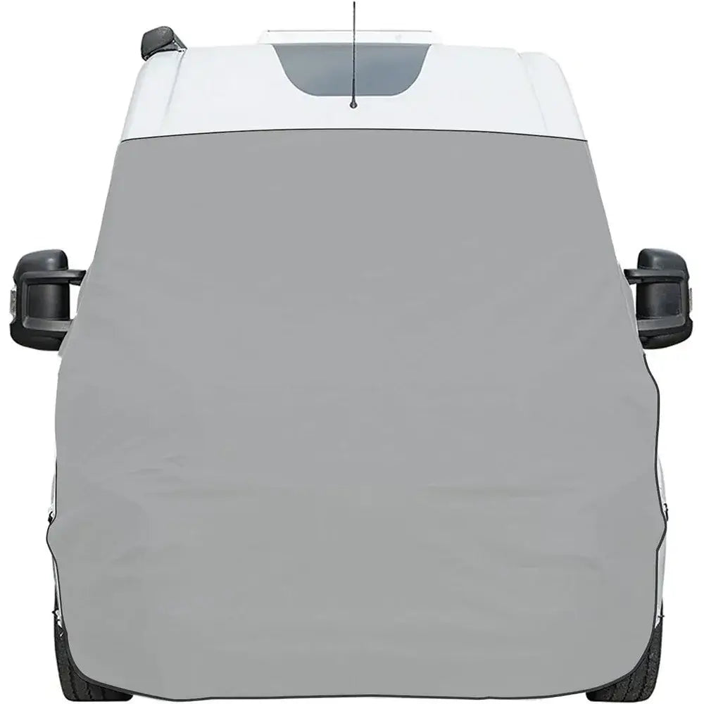Caravan Motorhome Bonnet & Tailgate Protector Cover (Black & Gray) - HBC