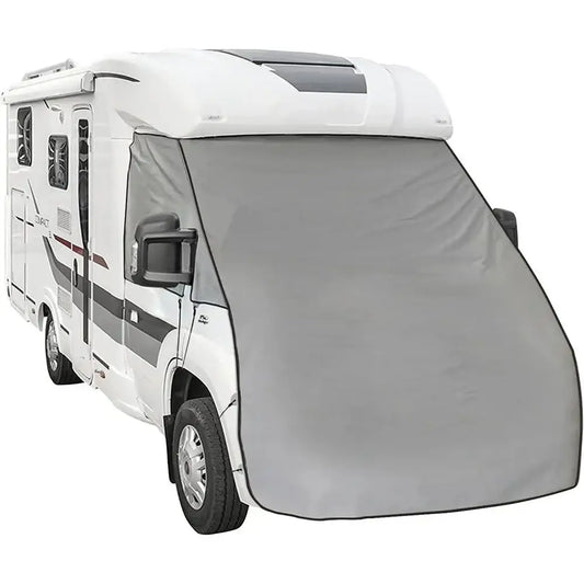 Caravan Motorhome Bonnet & Tailgate Protector Cover (Black & Gray) - HBC