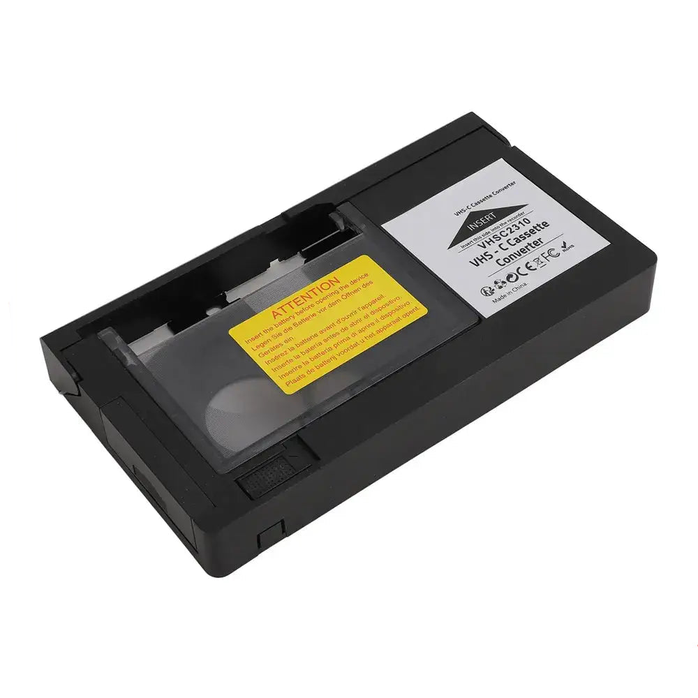Cassette Converter Simple Playback Recording Camcorders Cassette Adapter Easy for S‑VHS‑C S‑VHS Tapes Cassette Adapter
