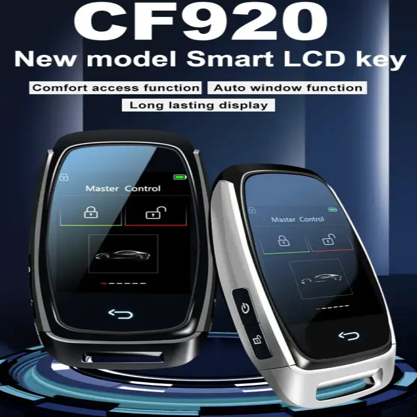 CF920 Modified Universal Remote Display Smart LCD Key Comfortable Entry Auto Lock Keyless Go