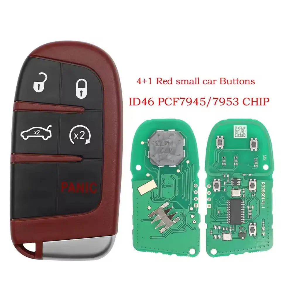 ChaoYue4A PCF7953M M3M-40821302 433MHz Smart Car Remote Key 68155686AA/AB/AC For Chrysler 200 300 Dodge Charger