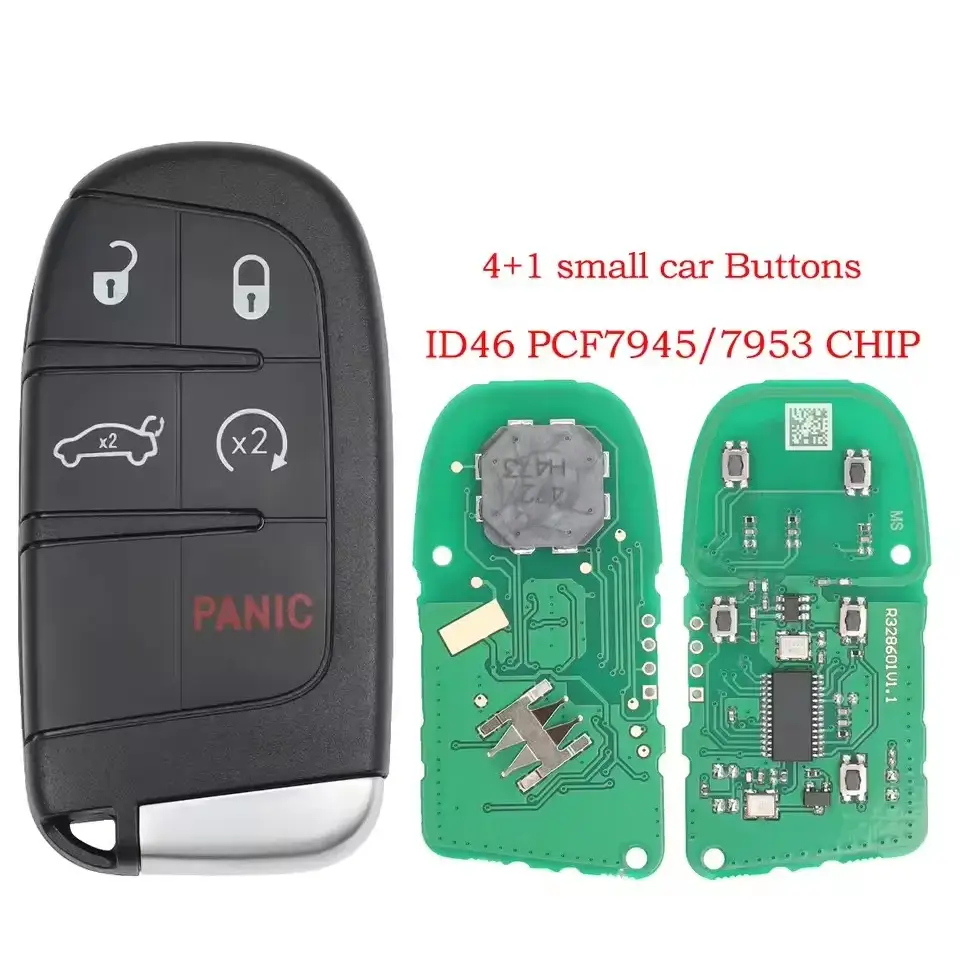 ChaoYue4A PCF7953M M3M-40821302 433MHz Smart Car Remote Key 68155686AA/AB/AC For Chrysler 200 300 Dodge Charger