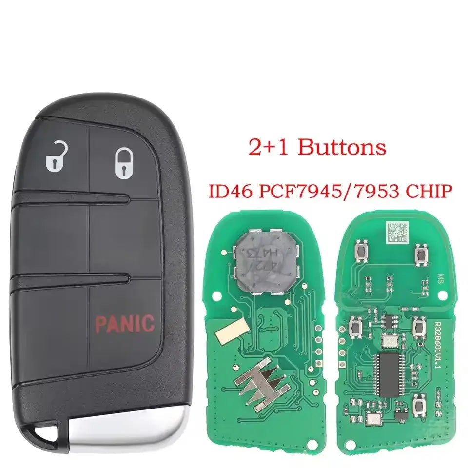 ChaoYue4A PCF7953M M3M-40821302 433MHz Smart Car Remote Key 68155686AA/AB/AC For Chrysler 200 300 Dodge Charger