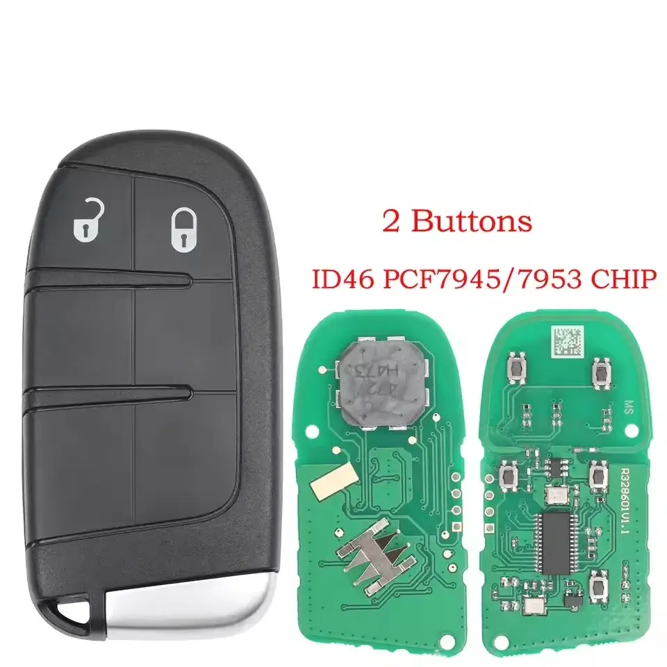 ChaoYue4A PCF7953M M3M-40821302 433MHz Smart Car Remote Key 68155686AA/AB/AC For Chrysler 200 300 Dodge Charger