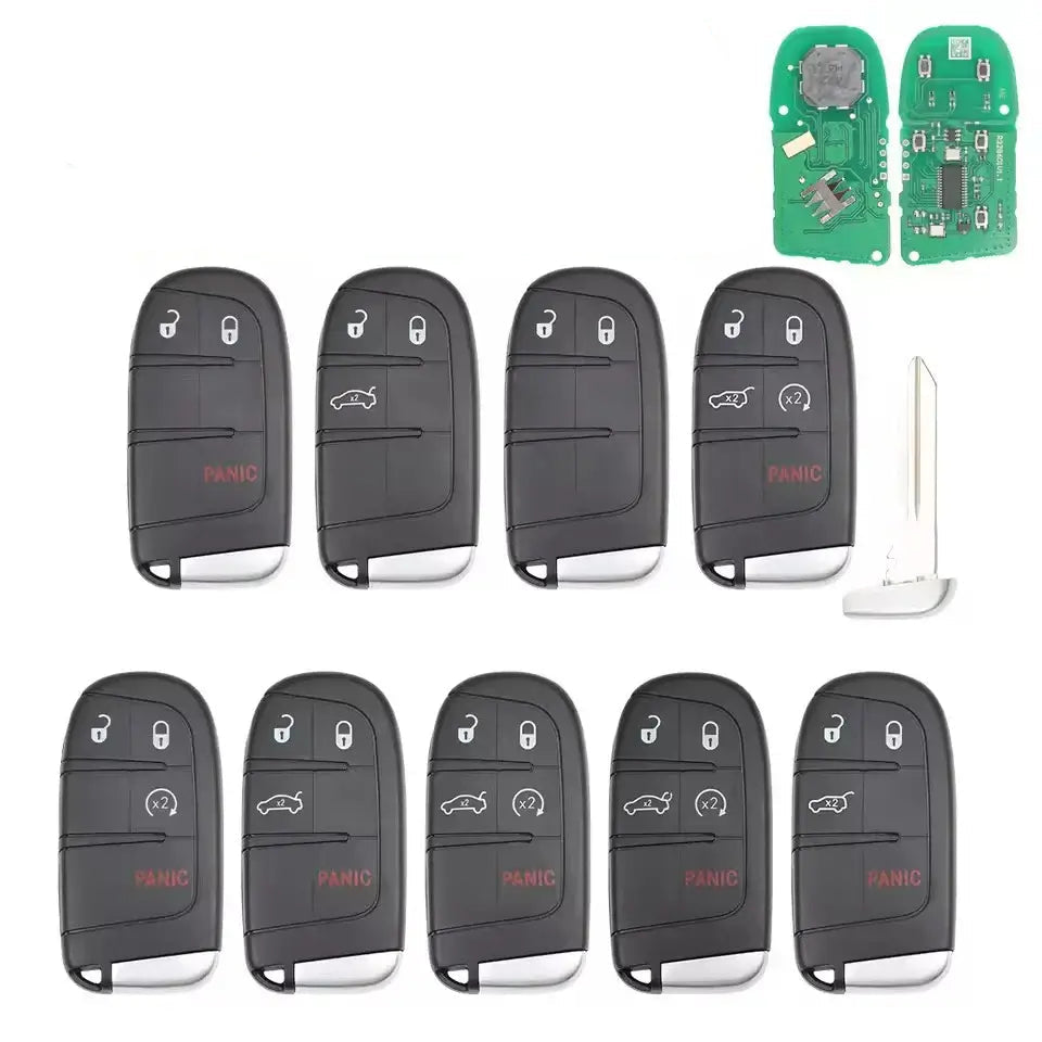 ChaoYue4A PCF7953M M3M-40821302 433MHz Smart Car Remote Key 68155686AA/AB/AC For Chrysler 200 300 Dodge Charger