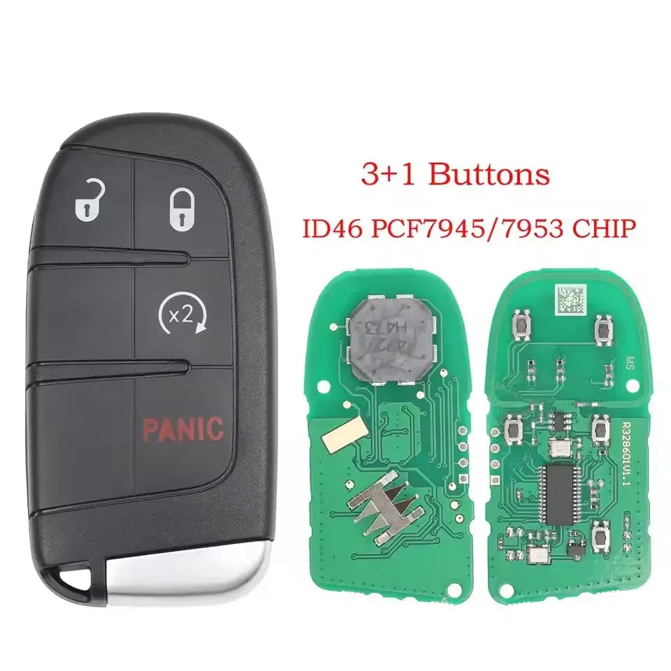 ChaoYue4A PCF7953M M3M-40821302 433MHz Smart Car Remote Key 68155686AA/AB/AC For Chrysler 200 300 Dodge Charger