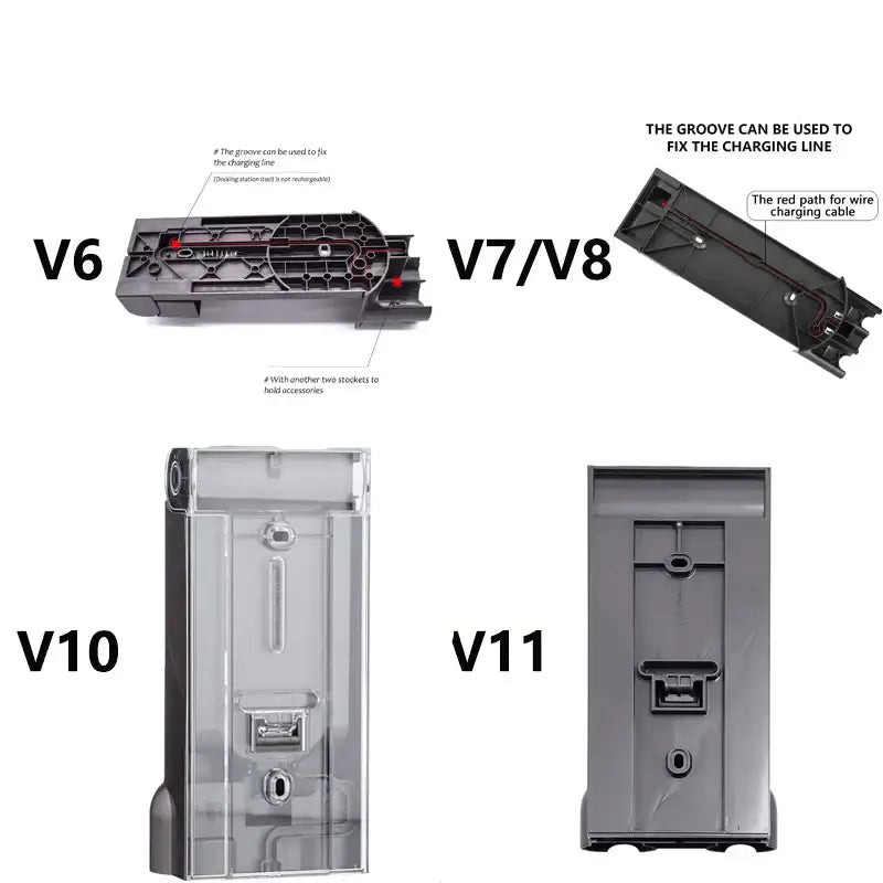 Charger Docking Station Wall Bracket For Dyson V6 V7 V8 V10 V11 Pylons Docking Station 969042-01 Home Appliance Spare