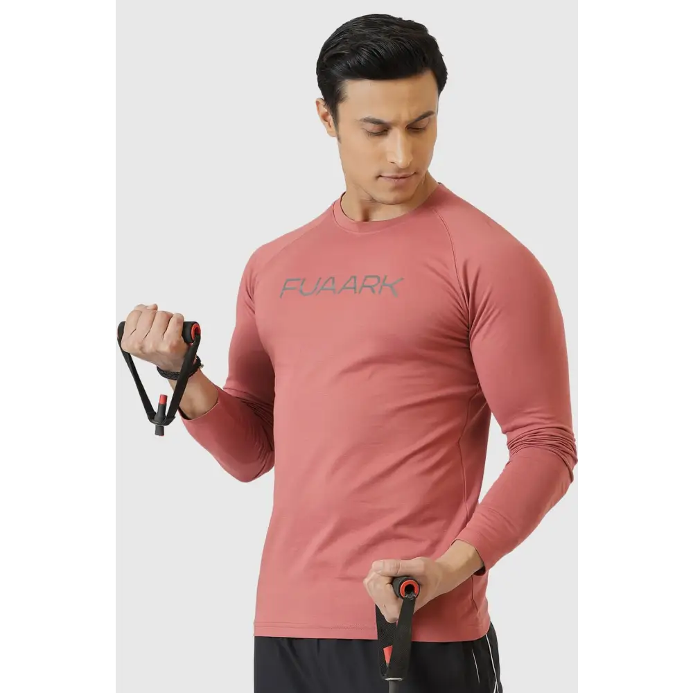 Chase Full Sleeves T-shirt Cranberry - Tshirts