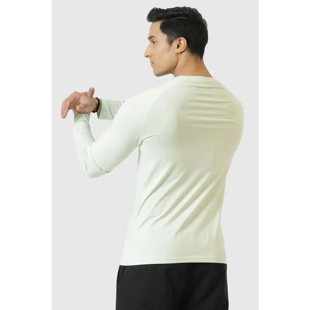 Chase Full Sleeves T-shirt Lime - Tshirts