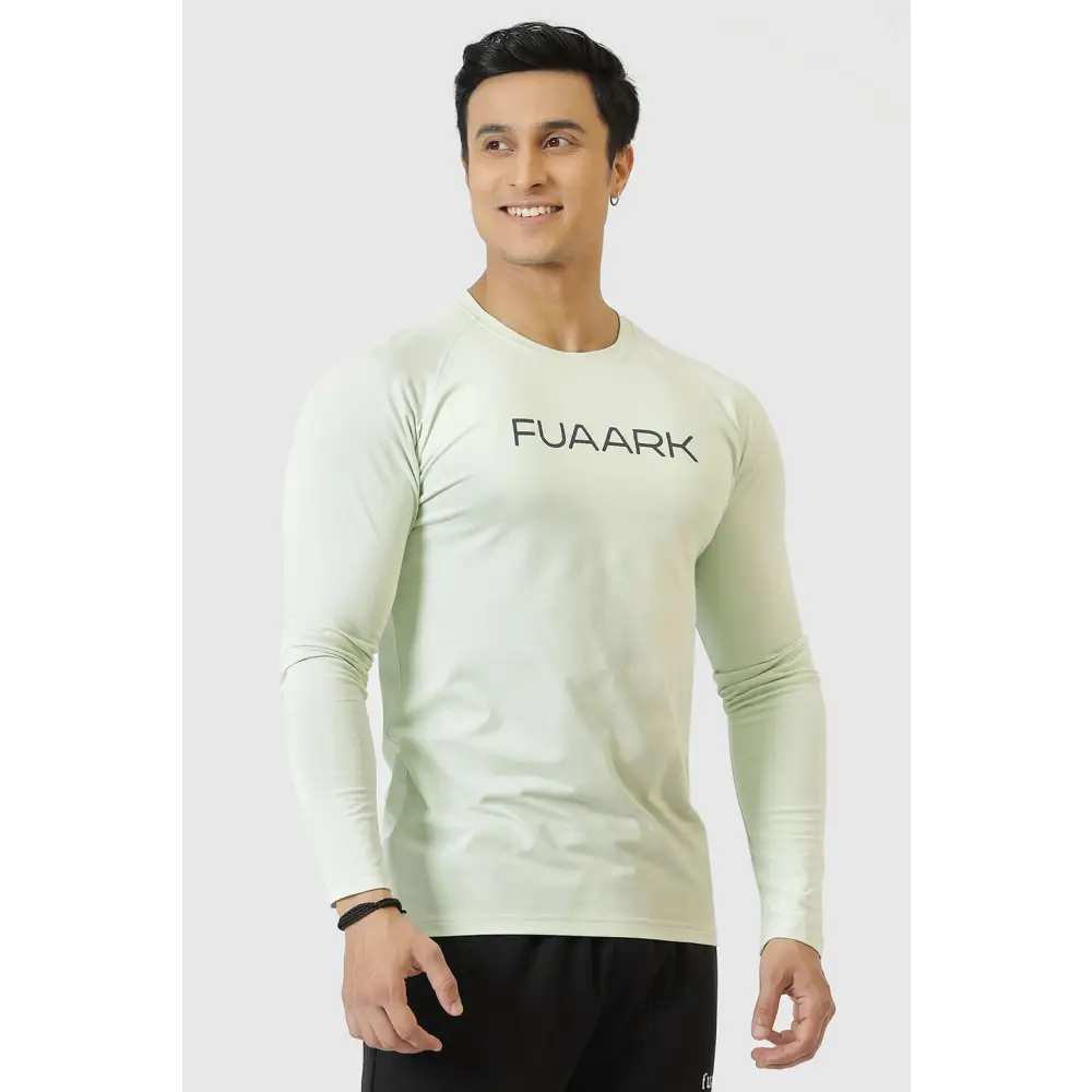 Chase Full Sleeves T-shirt Lime - Tshirts