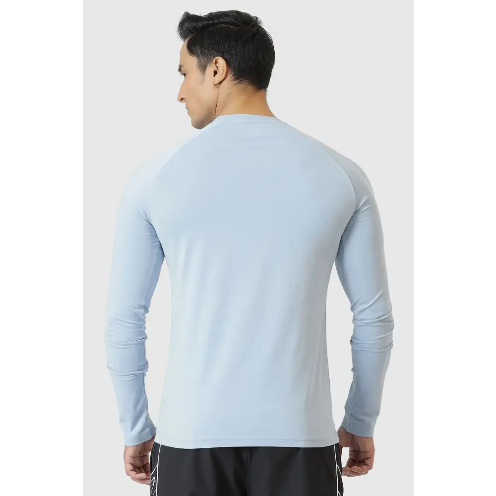 Chase Full Sleeves T-shirt Sky Blue - Tshirts