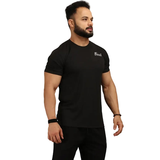 Checks Regular T-shirt Black