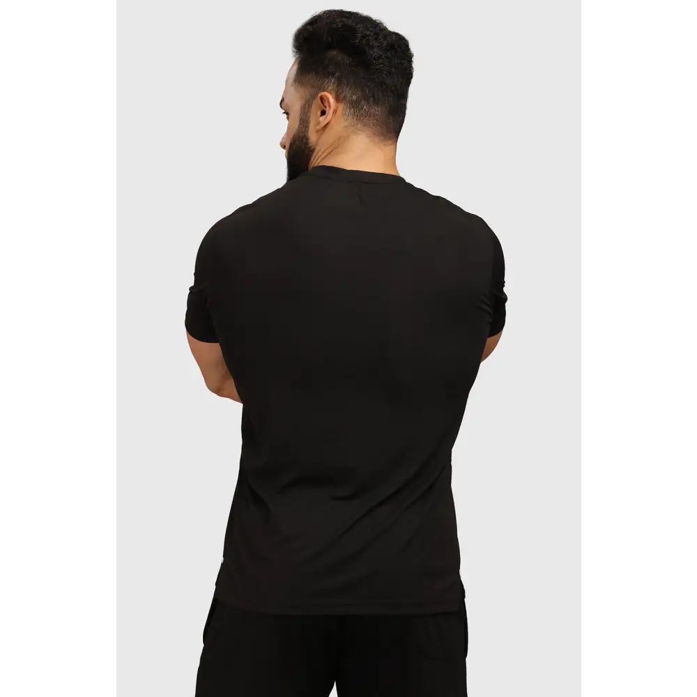 Checks Regular T-shirt Black