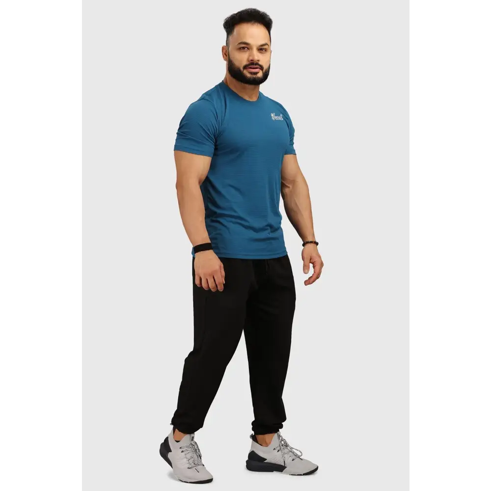 Checks Regular T-shirt Teal