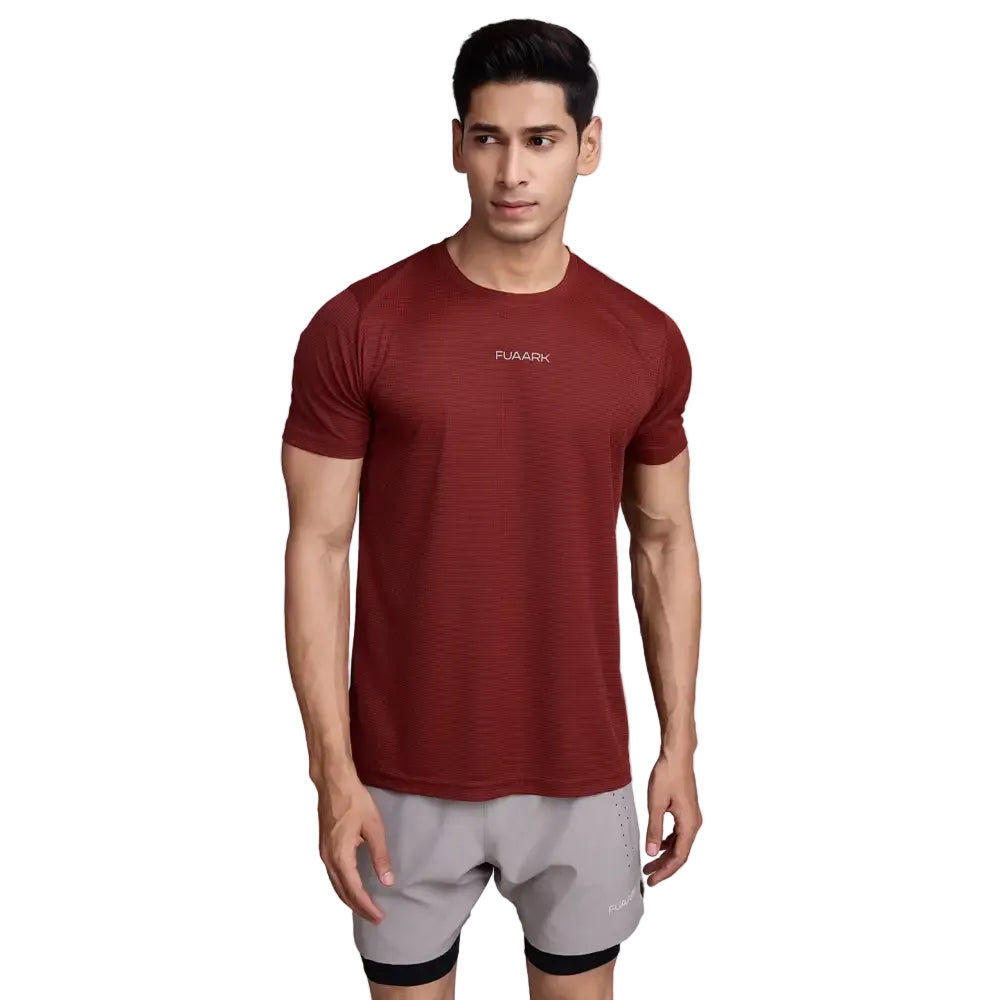 Checks Running T-shirt Salsa - Tshirts