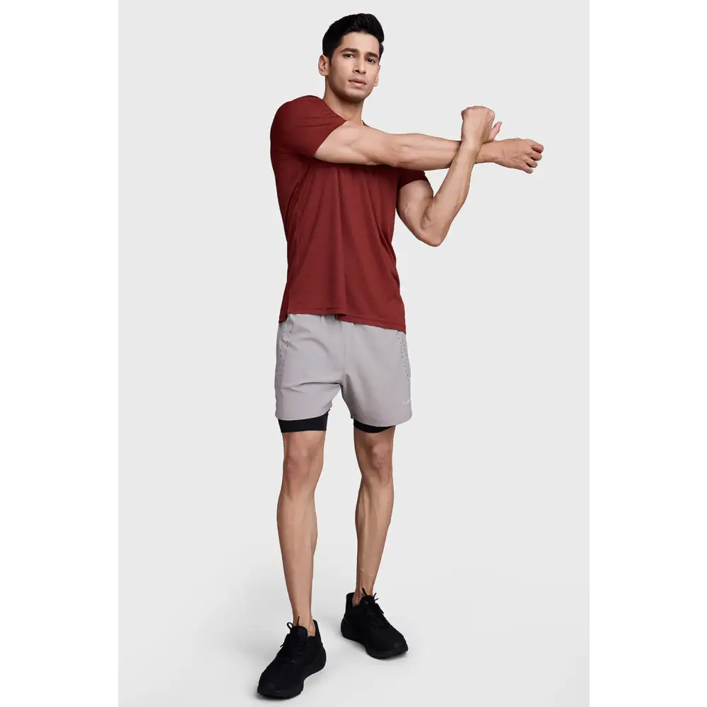 Checks Running T-shirt Salsa - Tshirts