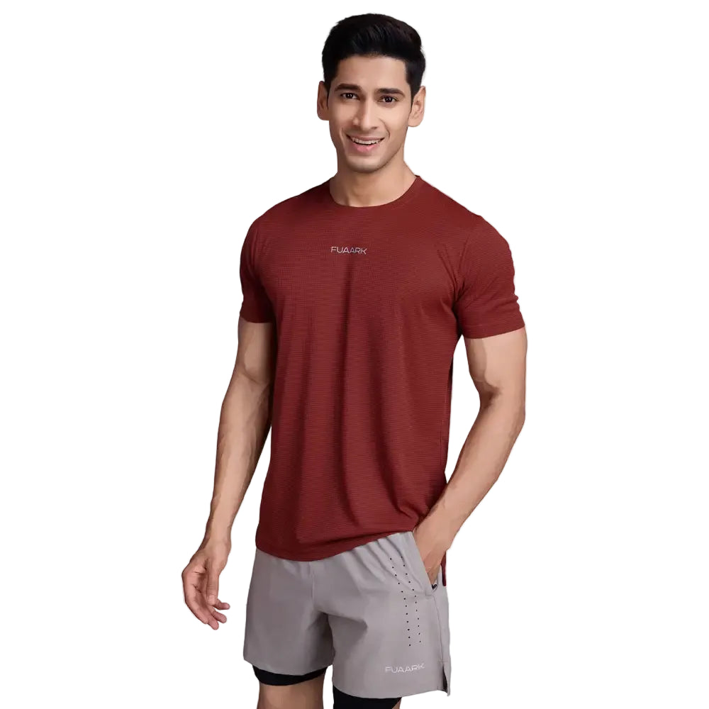 Checks Running T-shirt Salsa - Tshirts