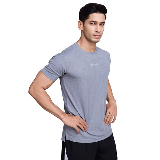 Checks Running T-shirt Ultimate Grey - Tshirts