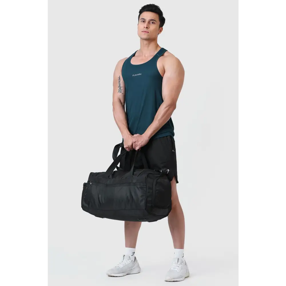Checks Running Tank Bottle Green - Vest