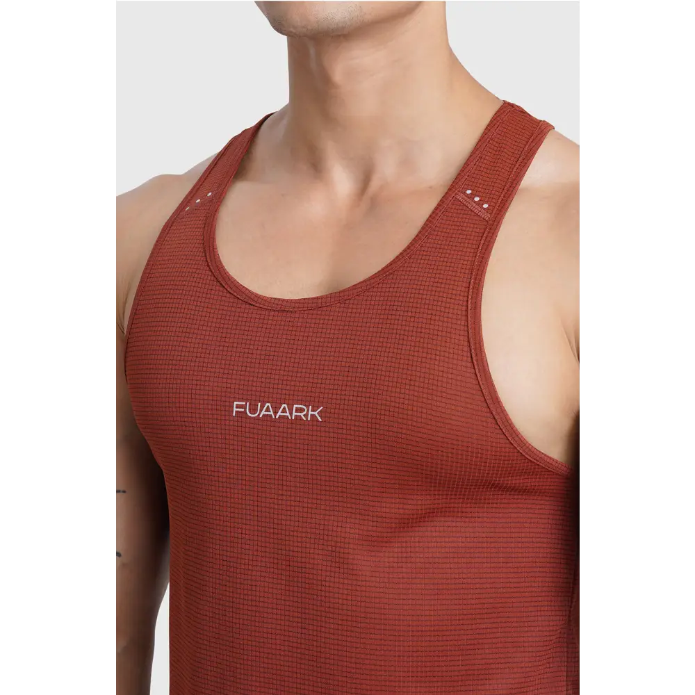 Checks Running Tank Salsa - Vest