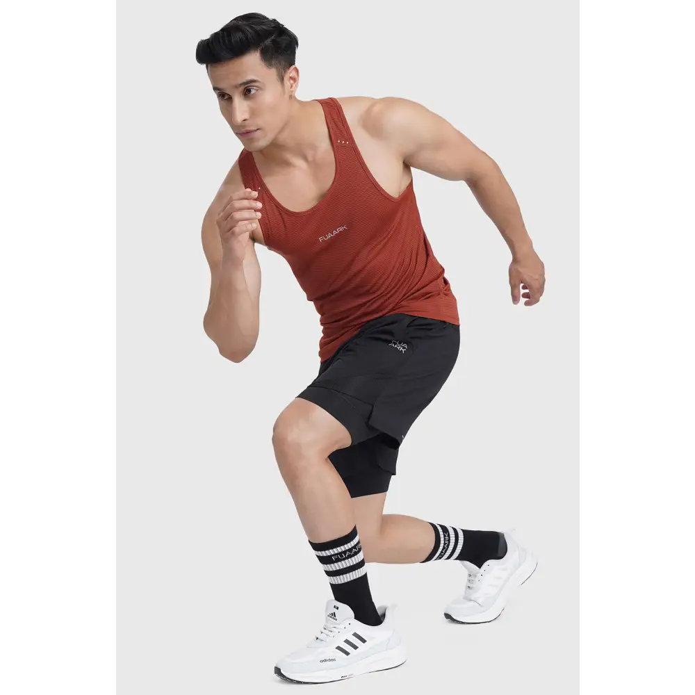 Checks Running Tank Salsa - Vest