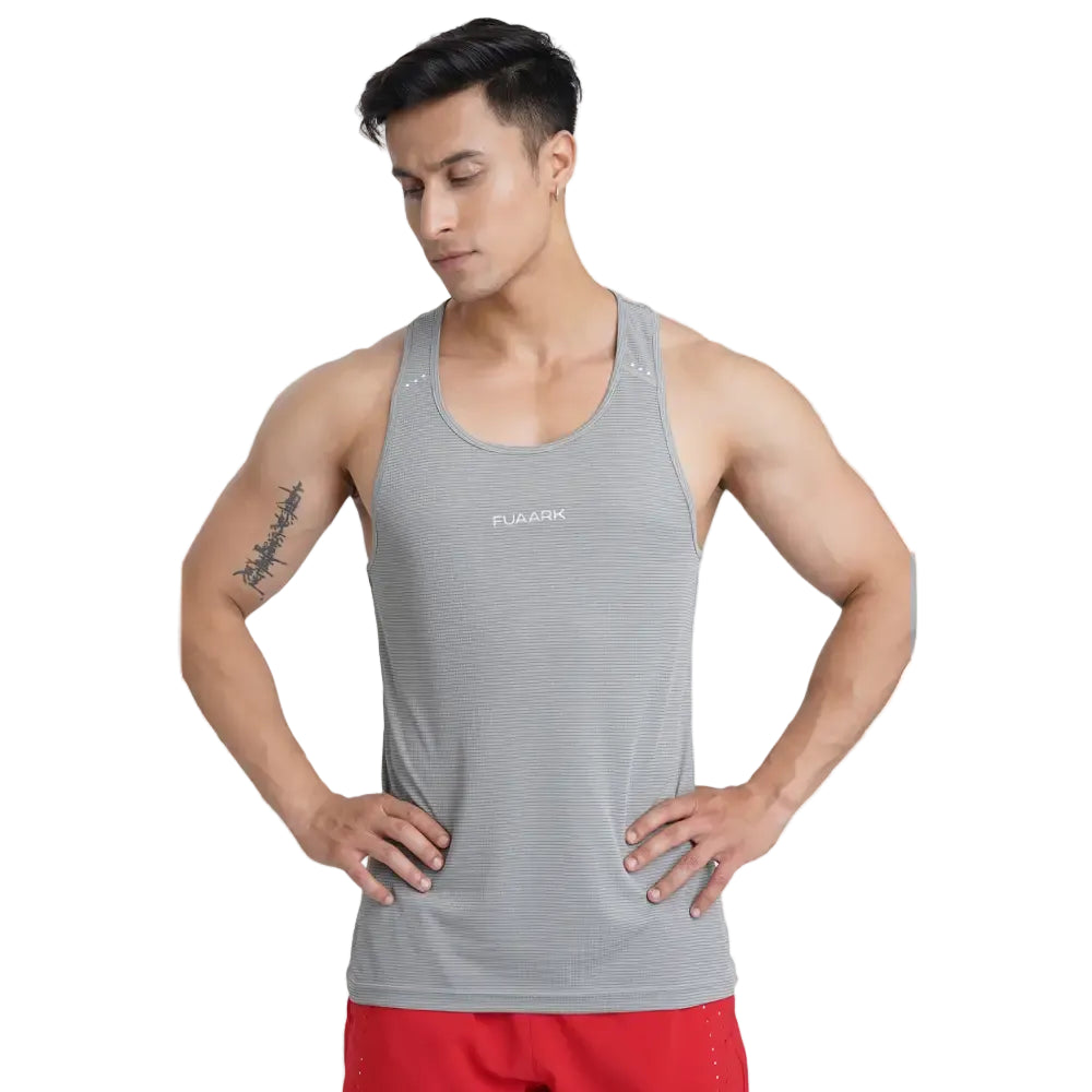 Checks Running Tank Ultimate Grey - Vest