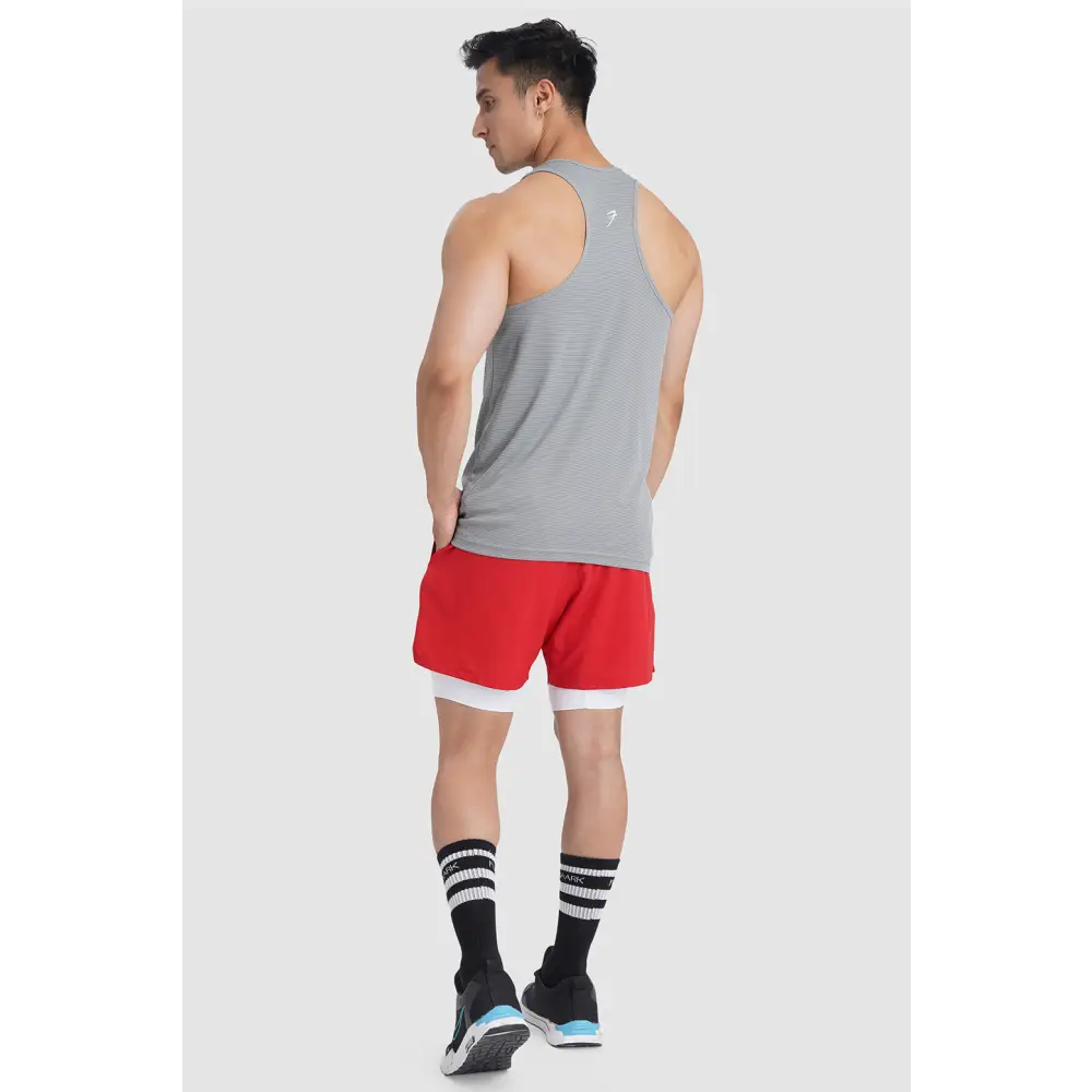Checks Running Tank Ultimate Grey - Vest