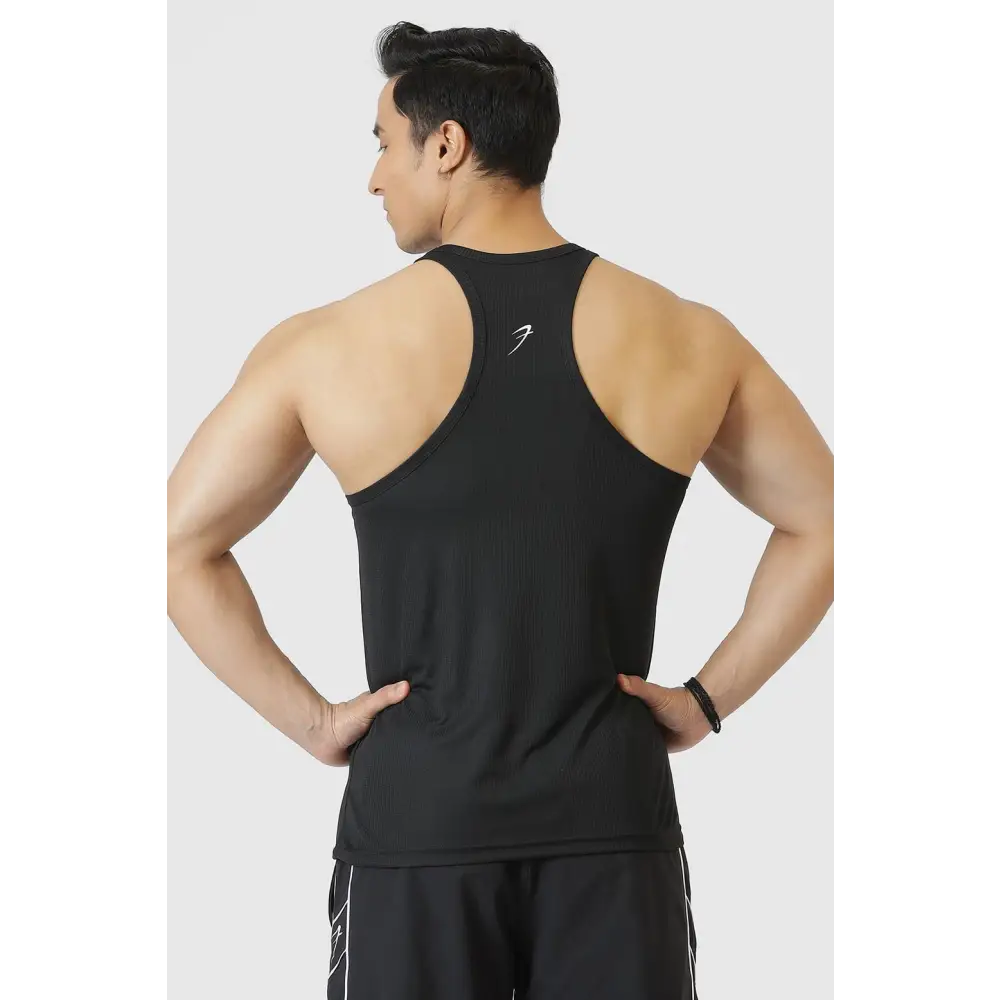 Checks Stringer Black - Vest