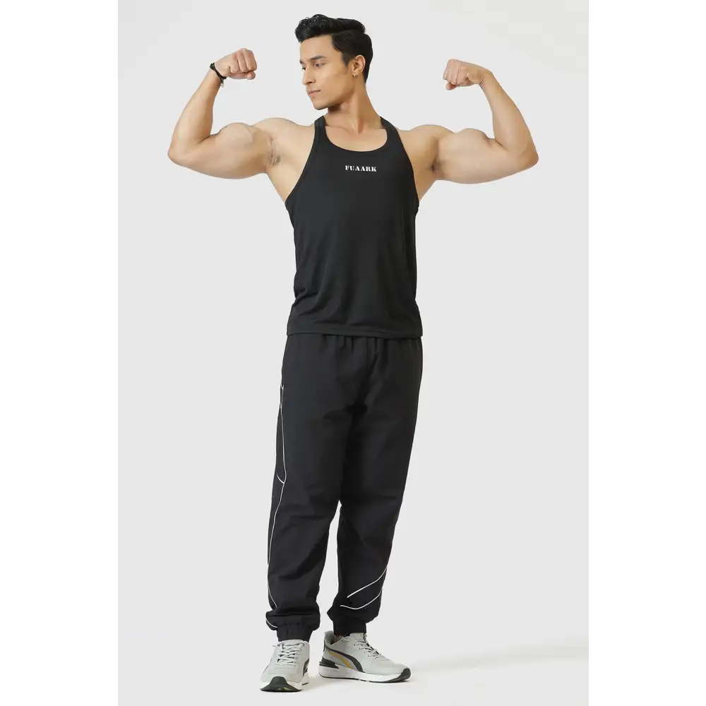 Checks Stringer Black - Vest